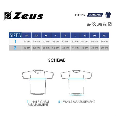 Мъжка Тениска ZEUS Shirt Marmo Giallo/Blu 524249 Shirt Marmo изображение 5