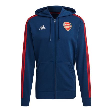 Мъжки Суичър ADIDAS Arsenal 3-stripes Full Zip Hoodie 520673 GR4203 изображение 5