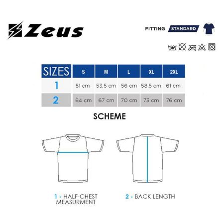 Мъжка Тениска ZEUS Shirt Zodiak Blu 525288 Shirt Zodiak изображение 5
