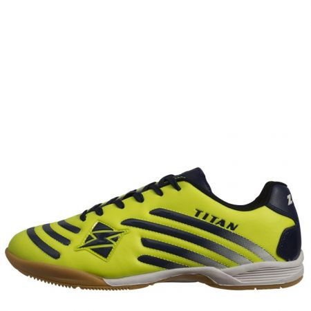 Детски Футболни Обувки За Зала ZEUS Titan Sala Giallo fluo/Blu 513271 Titan Sala-O