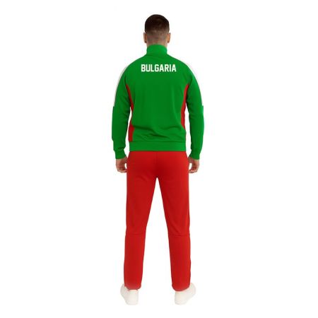 Мъжки Анцуг BULGARIA Zeus Tuta Tricolore Binaco/Verde/Rosso  529847 Tuta Tricolore-BVF изображение 2