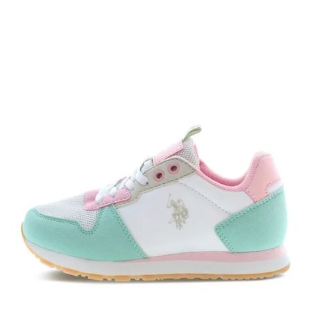 Детски Маратонки U.S. POLO ASSN Nobik 008 529231 NOBIK008-BIANCO-WHI-LGE03 изображение 2