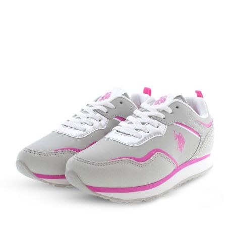 Детски Маратонки U.S. POLO ASSN Nobik 010 529260 NOBIK010-GRIGIO-LGR-FUX01 изображение 3