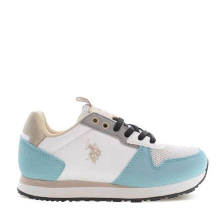 Pantofi Sport Copii U.S. POLO ASSN Nobik 008 529232 NOBIK008-AZZURRO-WHI-LBL01