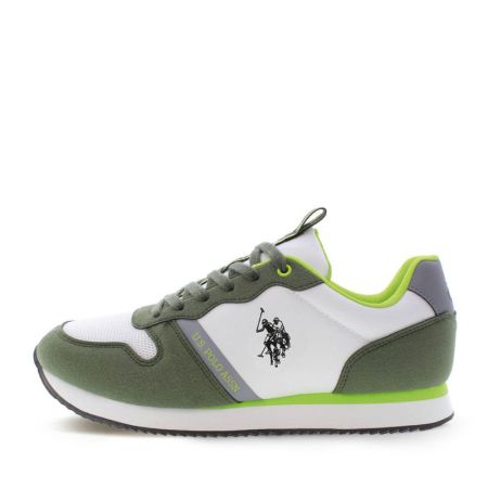 Pantofi Sport Barbati U.S. POLO ASSN Nobil 009 529276 NOBIL009-VERDE-OLI-WHI01 imagine 2