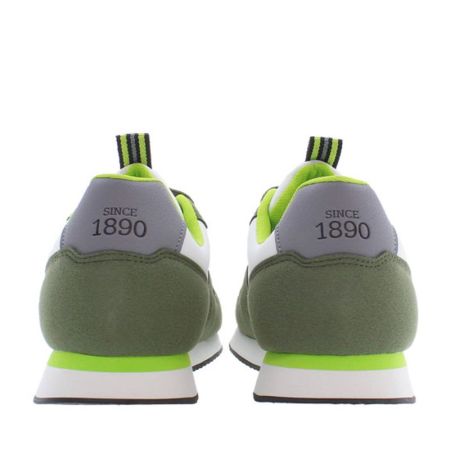 Pantofi Sport Barbati U.S. POLO ASSN Nobil 009 529276 NOBIL009-VERDE-OLI-WHI01 imagine 4
