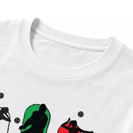 Детска Тениска SPORTRESPECT Bulgaria Volley Spirit T-Shirt White 534222 SR-Bulgaria-Volley-Spirit-Shirt изображение 3