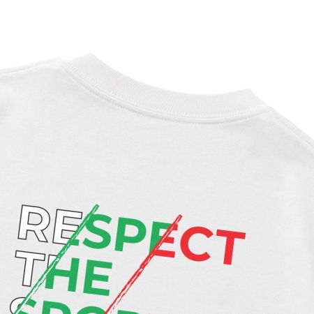 Детска Тениска SPORTRESPECT Bulgaria Respect The Sport T-Shirt White 534225 SR-Bulgaria-Respect-The-Sport-Shirt изображение 4