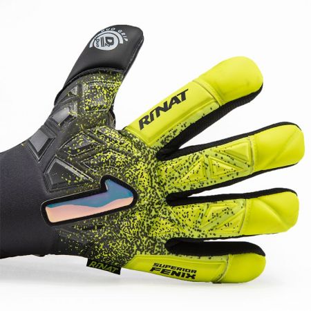 Вратарски Ръкавици RINAT Fenix Superior JD Alpha Yellow Neon/Oxford 520598 Fenix Superior JD Alpha SS21 изображение 6