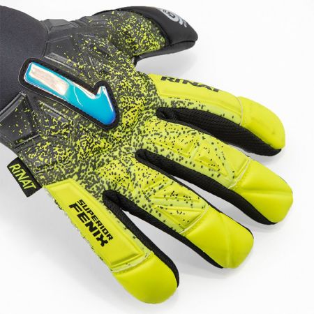 Вратарски Ръкавици RINAT Fenix Superior JD Alpha Yellow Neon/Oxford 520598 Fenix Superior JD Alpha SS21 изображение 7
