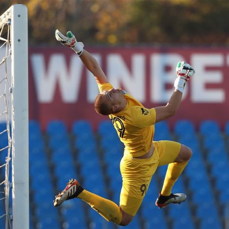 Вратарски Ръкавици RINAT Asimetrik Prime Semi White/Green/Red 517756 Asimetrik Prime Semi SS20 изображение 2