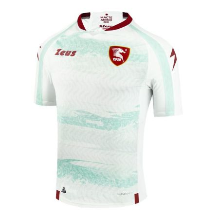 Мъжка Тениска ZEUS Salernitana Away Shirt Bianco/Aqua/Granata 527186 Away Shirt Salernitana изображение 2