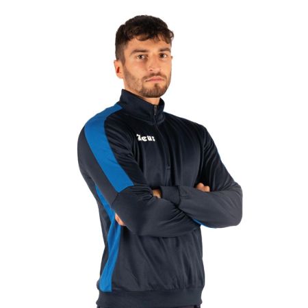 Bluza Barbati ZEUS Felpa Train Start Blu 527559 FELPA TRAIN START imagine 3
