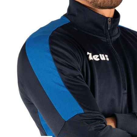 Bluza Barbati ZEUS Felpa Train Start Blu 527559 FELPA TRAIN START imagine 4