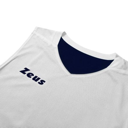 Двулицев Баскетболен Екип ZEUS Kit Doblo Bianco/Blu 524267 Kit Doblo NEW изображение 4