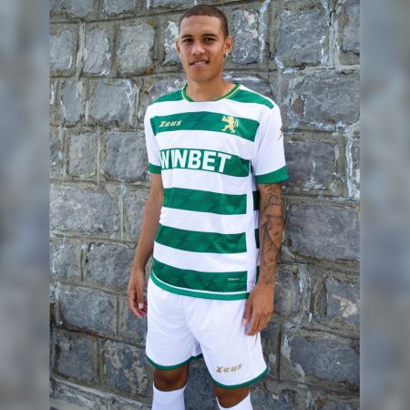 Детски Официален Екип BOTEV VRATSA Zeus Kit Icon Celtic THIRD Bianco/Verde 523435 Kit Icon Celtic THIRD-Botev изображение 4