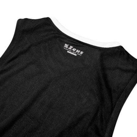 Двулицев Баскетболен Екип ZEUS Reversible Kit Jam Verde fluo/Nero 511300 KIT JAM изображение 11