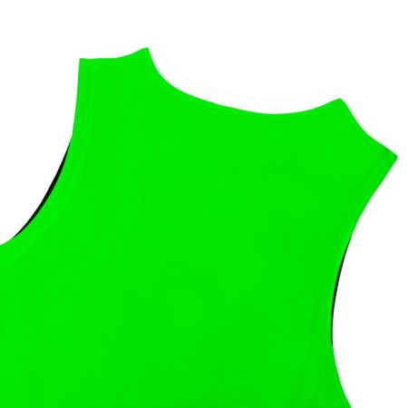 Двулицев Баскетболен Екип ZEUS Reversible Kit Jam Verde fluo/Nero 511300 KIT JAM изображение 12