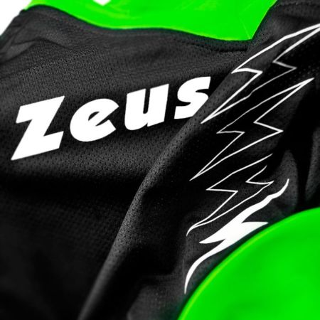 Двулицев Баскетболен Екип ZEUS Reversible Kit Jam Verde fluo/Nero 511300 KIT JAM изображение 3