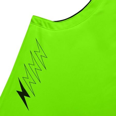 Двулицев Баскетболен Екип ZEUS Reversible Kit Jam Verde fluo/Nero 511300 KIT JAM изображение 10