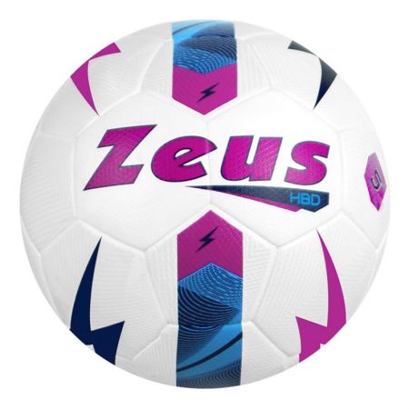 Minge Fotbal ZEUS Pallone HBD Bianco/Royal 527778 Pallone HBD imagine 2
