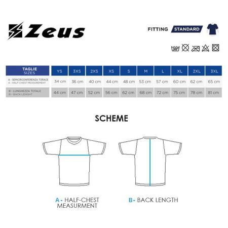Tricou Barbati ZEUS Polo Basic Blu 506656 Polo Basic-O imagine 6