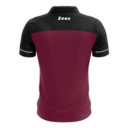 Мъжка Тениска ZEUS Polo Bikolor Granata/Nero 524026 Polo Bikolor изображение 2