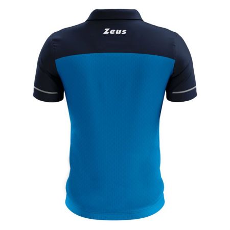 Tricou Barbati ZEUS Polo Bikolor Royal/Blu 524028 Polo Bikolor imagine 2