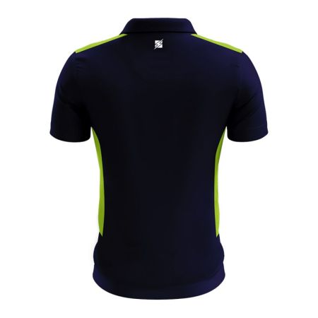 Tricou Barbati ZEUS Polo Start Blu/Giallo Fluo 531466 POLO START imagine 2