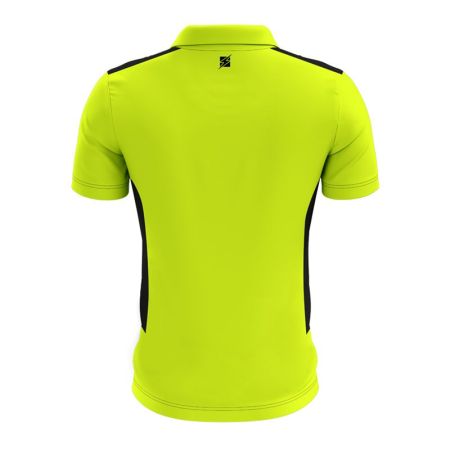 Tricou Barbati ZEUS Polo Start Giallo Fluo/Nero 531469 POLO START imagine 2