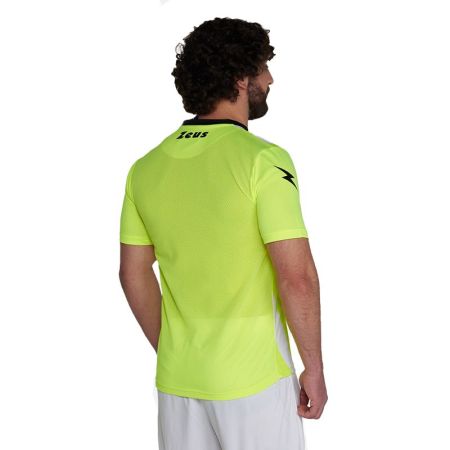 Мъжка Тениска ZEUS Shirt Zip Giallo Fluo/Bianco 524400 Shirt Zip изображение 3