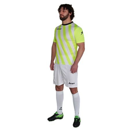 Мъжка Тениска ZEUS Shirt Zip Giallo Fluo/Bianco 524400 Shirt Zip изображение 4