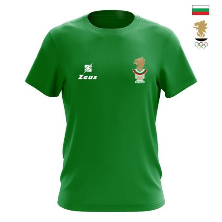 Детска Тениска BULGARIA Zeus Official BOC T-Shirt Verde 531746 SS Tee-BOC