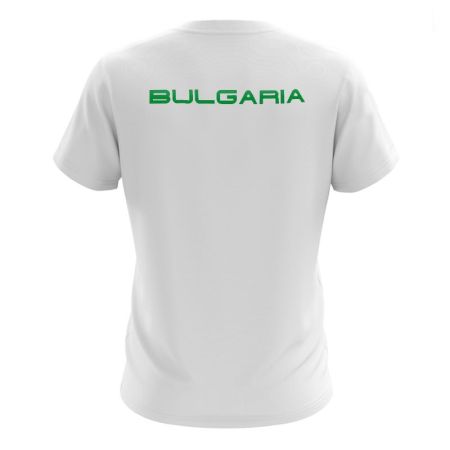 Мъжка Тениска BULGARIA Zeus Official BOC T-Shirt Bianco 531768 SS Tee-BOC изображение 2