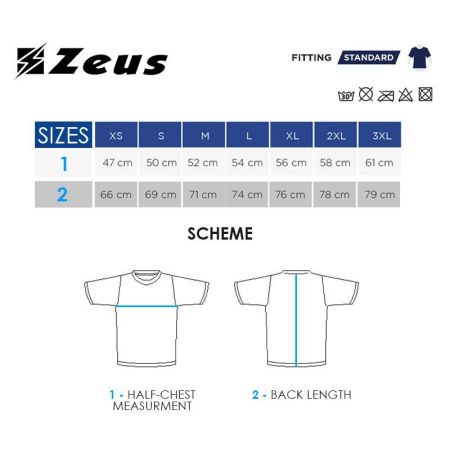 Мъжка Тениска Свободно Време SLAVIA Zeus T-Shirt Band Blu 528405 T-Shirt Band-Slavia изображение 2