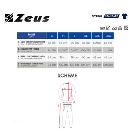 Trening Barbati ZEUS Tuta Train Galaxy Silver 531449 TUTA TRAIN GALAXY imagine 7