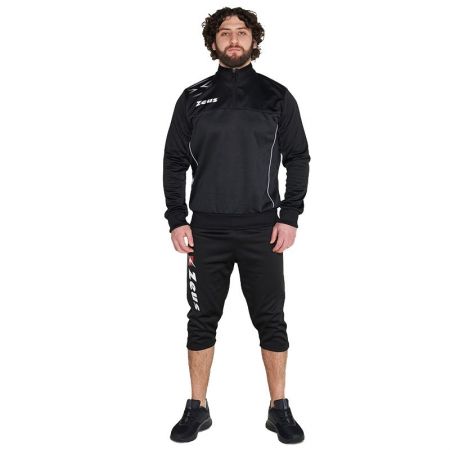 ΑΝΔΡΙΚΗ ΑΘΛΗΤΙΚΗ ΦΟΡΜΑ ZEUS Tuta Training Olympia 3/4 Pant Nero 524421 Tuta Training Olympia εικόνα 2